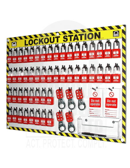 50 Capacity Shadowed Lockout Station